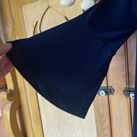 Navy office attire dress - Picture 2 of 4